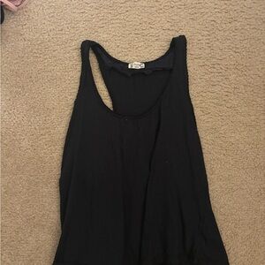 Free People Black Racerback Tank